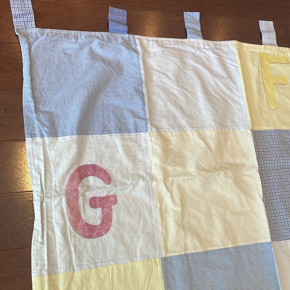 Nursery Alphabet Drapery Panels - Picture 7 of 9